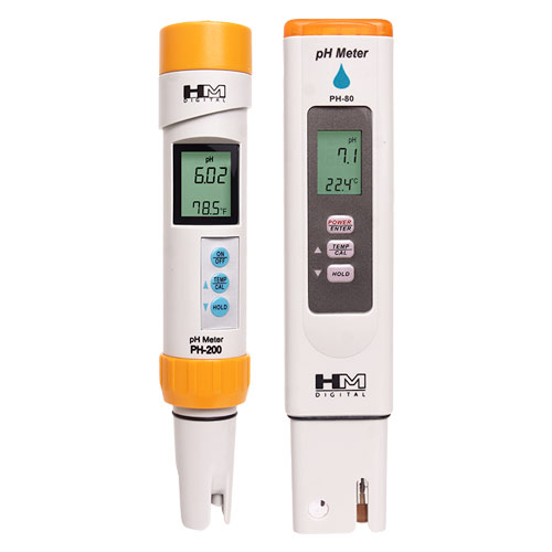 Medidor de pH PH-80 y PH-200 Marca HM