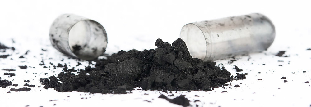 Carbón activado en capsulas
