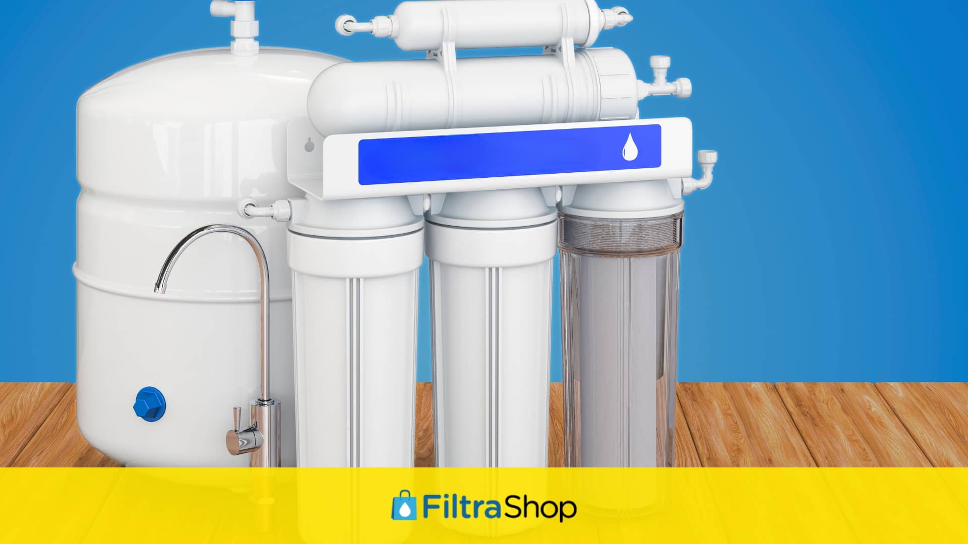 Kit Filtro Ricambio Annuale Per Osmosi Inversa 9 Pezzi Con Membrana 75 GPD E Prefiltri 10"