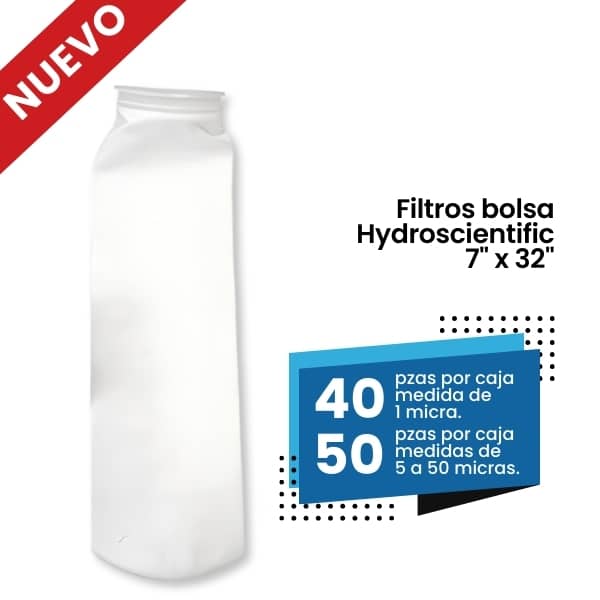 Filtros-bolsa Filtros-bolsa-7x32- Filtro-bolsa Filtros-bolsa-Hydronix Bolsa-Hydroscientific