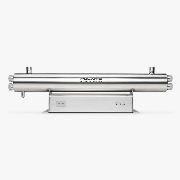 Lámpara UV Polaris UVA-36B de acero inoxidable con gabinete de control para desinfección de agua de 36 GPM