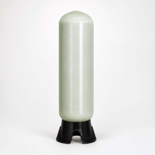 Tanque Aquatrol 30x72" de fibra de vidrio color natural para filtros y suavizadores de agua
